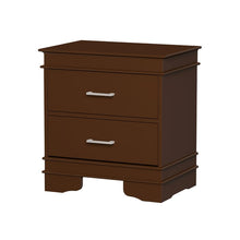 Load image into Gallery viewer, Sherbrooke Manufactured Wood Nightstand, 24&#39;&#39; H X 22&#39;&#39; W X 15.5&#39;&#39; D
