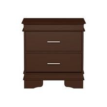 Load image into Gallery viewer, Sherbrooke Manufactured Wood Nightstand, 24&#39;&#39; H X 22&#39;&#39; W X 15.5&#39;&#39; D
