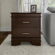 Load image into Gallery viewer, Sherbrooke Manufactured Wood Nightstand, 24&#39;&#39; H X 22&#39;&#39; W X 15.5&#39;&#39; D
