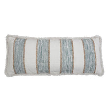 Load image into Gallery viewer, Blue Sherer Rectangular Pillow Cover &amp; Insert
