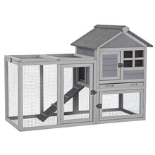 Load image into Gallery viewer, Sherita Weather Resistant Rabbit Hutch with Ramp
