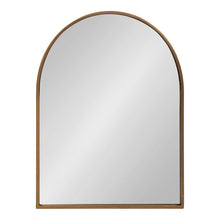 Load image into Gallery viewer, Gold Sherman Arch Metal Mirror
