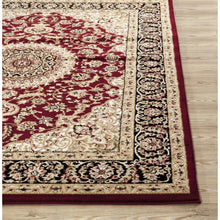 Load image into Gallery viewer, Shiflett Oriental Area Rug in Burgundy Red 2&#39; x 3&#39;

