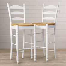 Load image into Gallery viewer, White Shirk Bar &amp; Counter Stool (Set of 2) #AD311
