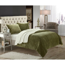Load image into Gallery viewer, Shivangi Microfiber Modern &amp; Contemporary 3 Piece Comforter QUEEN Set MRM3001
