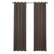 Load image into Gallery viewer, Shively Geometric Blackout Thermal Grommet Single Curtain Panel 302TR
