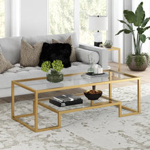 Load image into Gallery viewer, Shumake Frame Coffee Table with Storage 17 x 45 x 20
