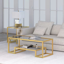 Load image into Gallery viewer, Shumake Frame Coffee Table with Storage 17 x 45 x 20
