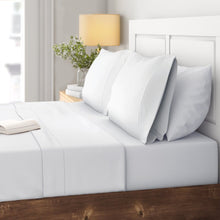 Load image into Gallery viewer, Twin XL White Sianna Sheet Set GL2027
