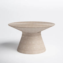 Load image into Gallery viewer, Siddell Steel Pedestal Coffee Table
