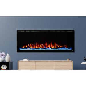 19.25" H x 71.75" W x 5.5" D Sideline Electric Fireplace MRM2658