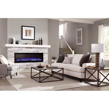 Load image into Gallery viewer, 19.25&quot; H x 71.75&quot; W x 5.5&quot; D Sideline Electric Fireplace MRM2658
