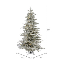 Load image into Gallery viewer, Sierra White Fir Artificial Christmas Tree with Clear/White Lights
