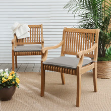 Load image into Gallery viewer, 2&quot; H x 20&quot; W x 20&quot; D Sigun Ebern Designs Piece Outdoor Cushion, (Set of 4)
