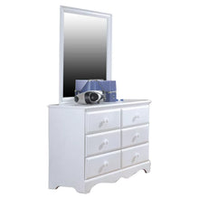 Load image into Gallery viewer, Sikorsky Rectangle Wood Dresser Mirror
