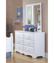 Load image into Gallery viewer, Sikorsky Rectangle Wood Dresser Mirror

