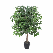 Load image into Gallery viewer, Silk Bush Ficus Tree in Planter 7061
