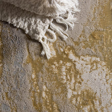 Load image into Gallery viewer, Silver Orchid Gregory Abstract Area Rug - 2'2" x 8' Runner - Gray/Gold
