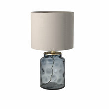 Load image into Gallery viewer, Gauron 16&quot; Blue/Silver Table Lamp 7697
