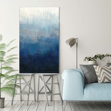Load image into Gallery viewer, Silver Wave II by Silvia Vassileva - Print on Canvas CG219

