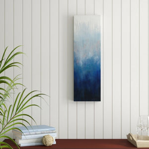 Silver Wave I by Silvia Vassileva - Wrapped Canvas Print - Set of 2