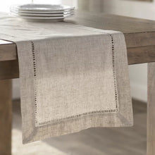 Load image into Gallery viewer, Silverlock Hemstitched Table Runner 72&quot; x 16&quot; (SET OF 2)
