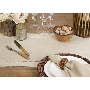 Silverlock Hemstitched Table Runner 72" x 16" (SET OF 2)