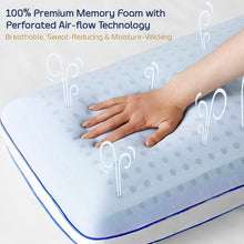 Load image into Gallery viewer, Silvestri Memory Foam Firm Support Pillow, King
