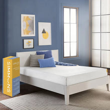 Load image into Gallery viewer, Simmons 8&quot; Firm Gel Memory Foam Mattress queen
