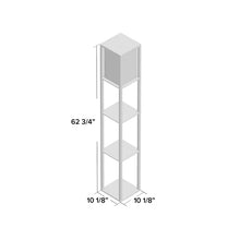 Load image into Gallery viewer, Simo 63&quot; Column Floor Lamp
