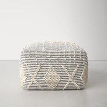 Load image into Gallery viewer, Simon Upholstered Pouf 16.5&quot; x 26&quot; x 26&quot;
