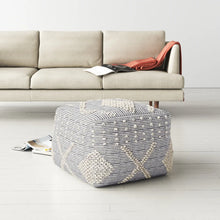Load image into Gallery viewer, Simon Upholstered Pouf 16.5&quot; x 26&quot; x 26&quot;
