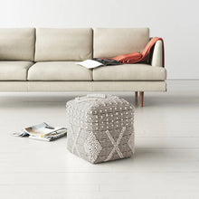 Load image into Gallery viewer, Simon Upholstered Pouf, 16.5&quot; H x 26&quot; W x 26&quot; D

