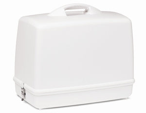 White Sewing Machine Carrying Case #9457