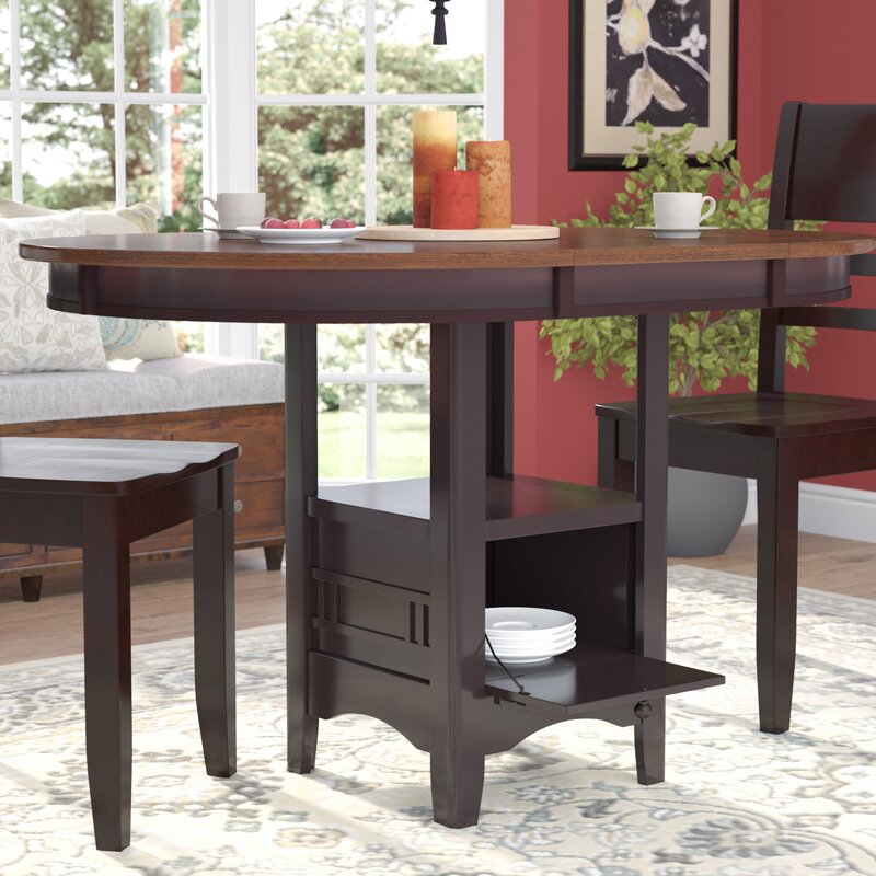 Sinkler Counter Height Pedestal Dining Table 453AH