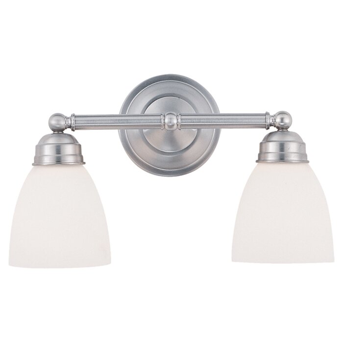 Sitka 2 - Light Dimmable Brushed Nickel Vanity Light CG241