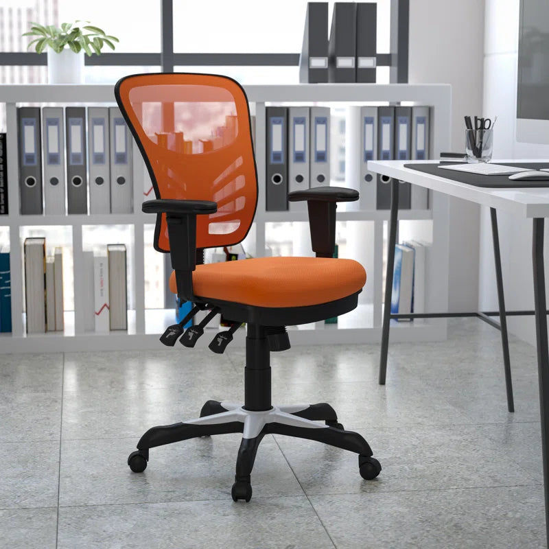 Siyer Mid-Back Mesh Multifunction Ergonomic Office Chair