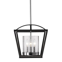 Load image into Gallery viewer, Skegness 3 - Light 11.75&#39;&#39; Lantern Geometric Semi Flush Mount
