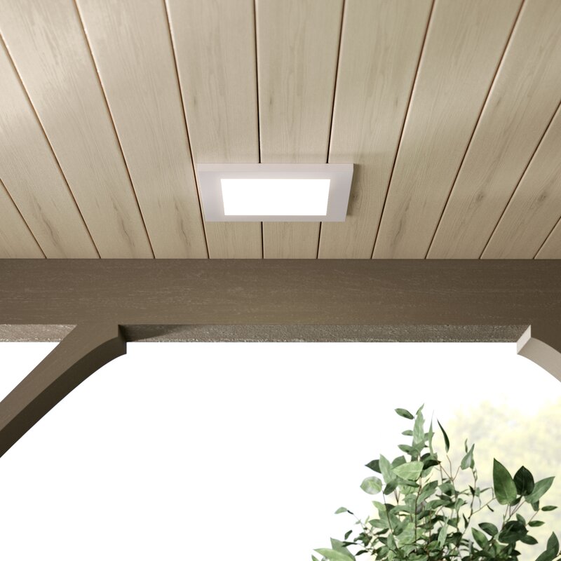 Skiljo LED Outdoor Flush Mount, (Set of 2)