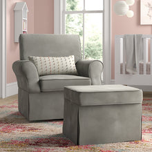 Load image into Gallery viewer, Skofte Swivel Glider with Ottoman CG188
