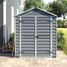 Load image into Gallery viewer, Gray SkyLight 6 Ft. W x 5 Ft. D  Polycarbonate Storage Shed (Part number: 702395) MRM2112

