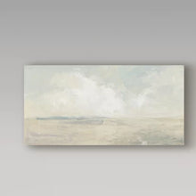 Load image into Gallery viewer, 24&quot; H x 47&quot; W x 2&quot; D Sky And Sand Pastel by Julia Purinton - Print on Canvas
