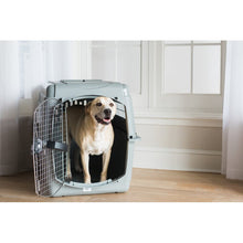 Load image into Gallery viewer, 27&quot; H x 25&quot; W x 36&quot; L Gray Sky Vault Door Yard Kennel Pet Crate 7229
