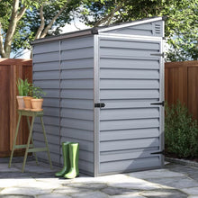 Load image into Gallery viewer, Skylight 4 ft. W x 6 ft. D Polycarbonate Lean-To Tool Shed
