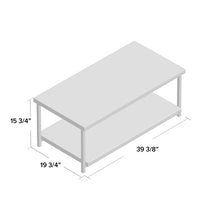 Load image into Gallery viewer, Slate Faux Concrete Coffee Table (SB543)
