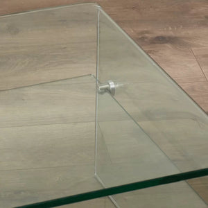 Sled Coffee Table with Storage, 14'' H x 39.5'' L x 21.7'' D