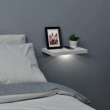 Load image into Gallery viewer, 1.2&quot; H x 17&quot; W x 7.5&quot; D Sluiter Floating Wall Shelf
