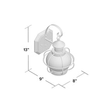 Load image into Gallery viewer, Smithboro Oil Rubbed Bronze 22.5&#39;&#39; H Seeded Glass Outdoor Wall Lantern MRM4194
