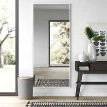 Load image into Gallery viewer, 71&quot; x 24&quot; Silver Sneller Rectangle Metal Mirror
