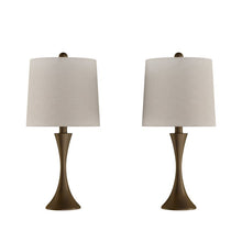 Load image into Gallery viewer, Snelson 25&quot; Table Lamp Set (Set of 2) 6056RR
